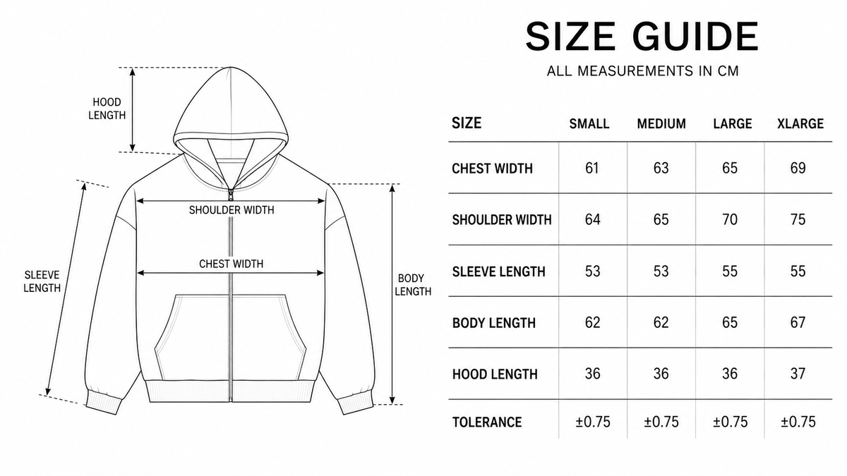 The Riot Crest Zip-up