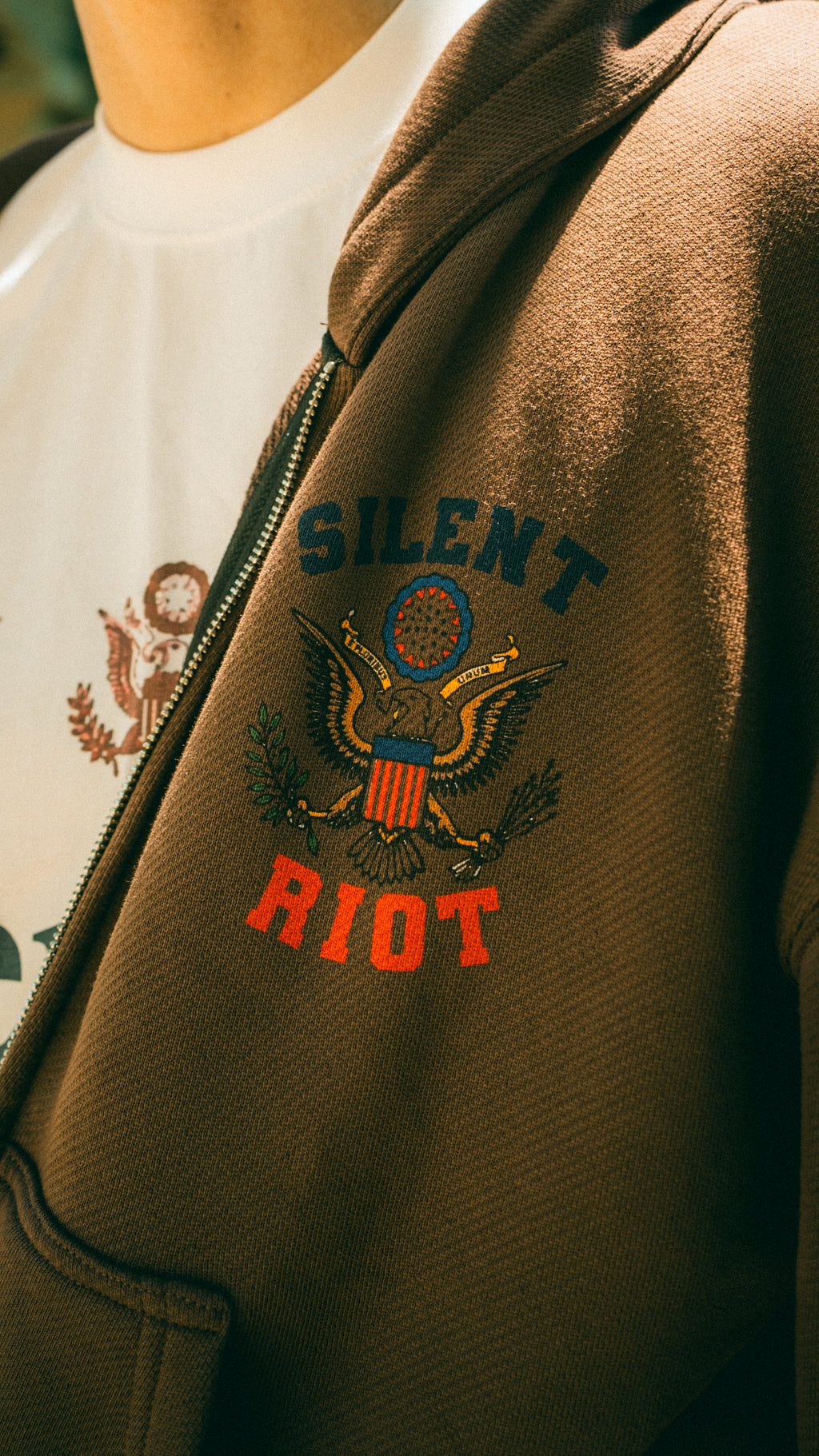 The Riot Crest Zip-up